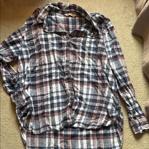 SO Multicolor Plaid Shirt